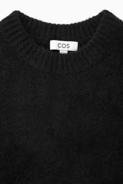 VESTIDO OVERSIZE DE PUNTO EN MEZCLA DE ALPACA*COS Online