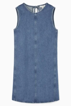 VESTIDO RECTO DE DENIM CON PANELES*COS New