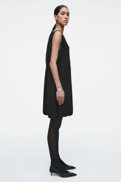 VESTIDO RECTO DE LANA CON PANELES*COS Best