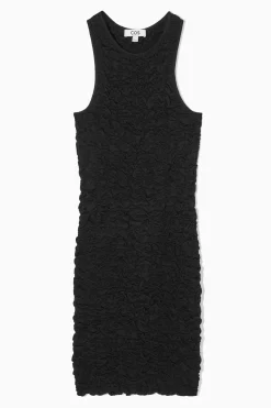 VESTIDO SIN MANGAS FRUNCIDO*COS Clearance