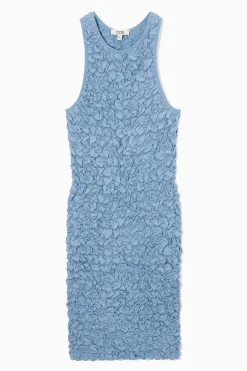 VESTIDO SIN MANGAS FRUNCIDO*COS New