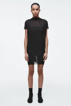 VESTIDO TRANSPARENTE DRAPEADO*COS Discount
