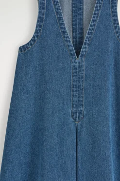 VESTIDO VAQUERO CORTO ACAMPANADO*COS Discount