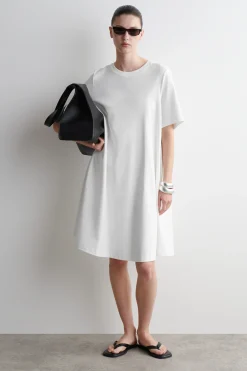 VESTIDO-CAMISETA CORTO ACAMPANADO*COS Online