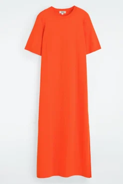 VESTIDO-CAMISETA MIDI DE ALGODÓN*COS Clearance