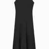 VNECK KNITTED MAXI DRESS*COS Outlet