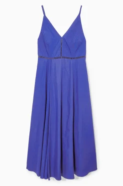 VNECK MIDI SLIP DRESS*COS Online