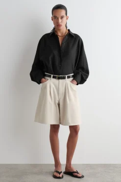 WIDELEG DENIM SHORTS*COS Sale