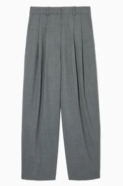 WIDELEG TAILORED WOOLBLEND TROUSERS*COS Outlet