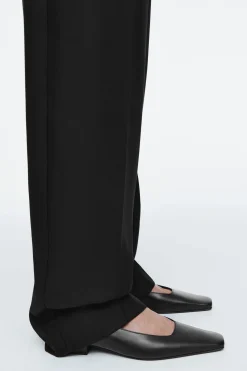 ZAPATOS DE SALÓN DE PIEL DE PUNTERA CUADRADA*COS Sale