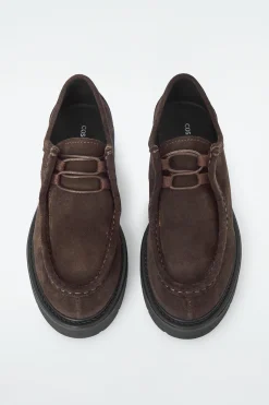 ZAPATOS DERBY DE ANTE CON SUELA GRUESA*COS Best