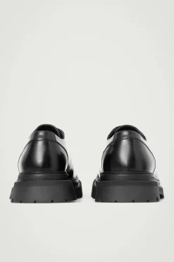 ZAPATOS DERBY DE CUERO CON SUELA GRUESA*COS Clearance