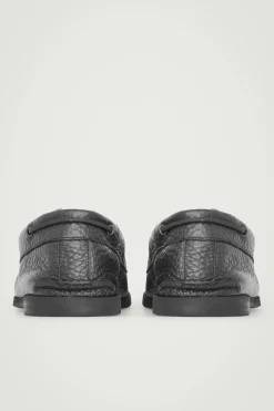 ZAPATOS ESTILO NÁUTICO DE PIEL GRANULADA*COS Discount