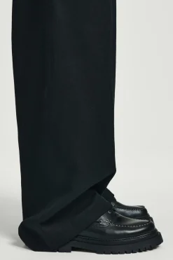 ZAPATOS NÁUTI DE PIEL CON SUELA GRUESA*COS New